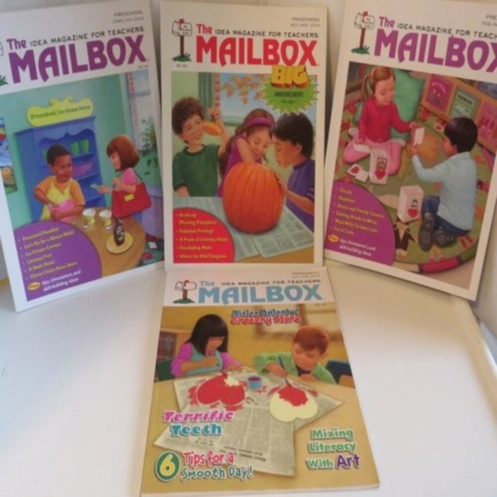 The MAILBOX MAGAZINE COLLECTION #12 - Mailbox 2010, 2015 (4 issues)